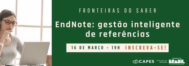 Fronteiras do Saber - EndNote - 16 de março