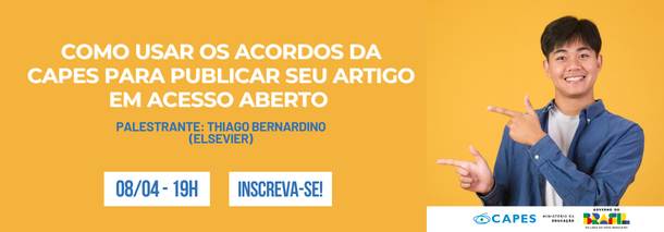 Maratona Acordos Capes e Elsevier - 8 de abril
